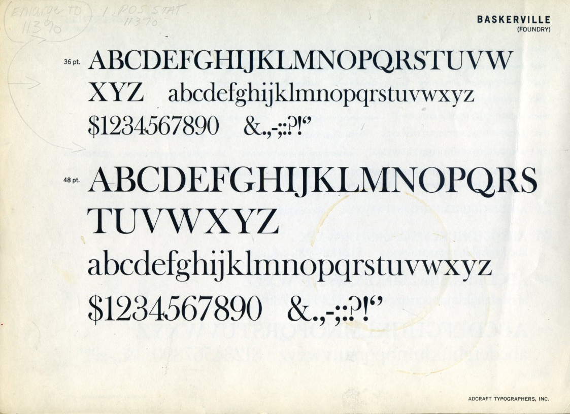 Baskerville: The Perfectionist’s Serif That Angered England