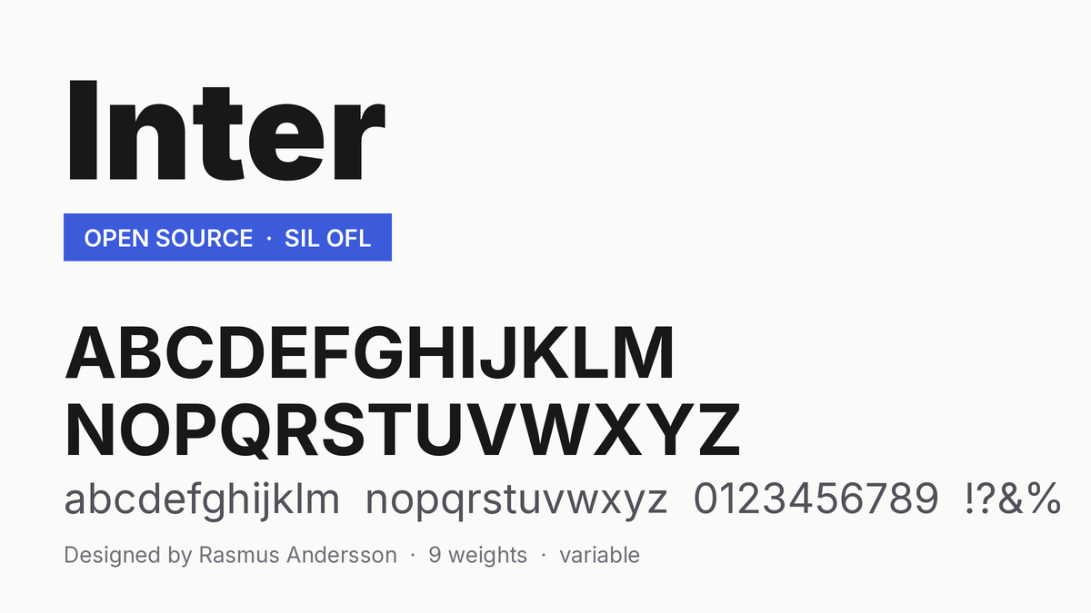 Inter: The Typeface Built for Screens — A Complete Review